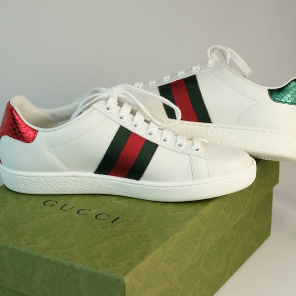 Gucci Ace Bee Sneakers, White, EU 35 - Picture 9 of 9